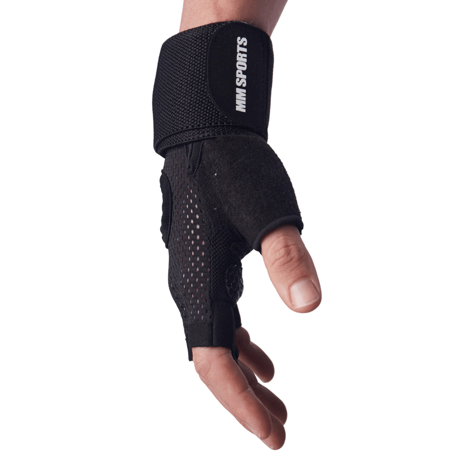 Köp MM Sports Gymhandskar med wrist wrap Online MM Sports